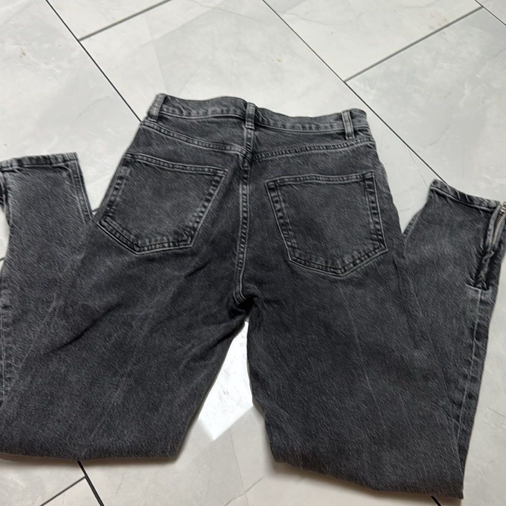 Reformation Black Denim Skinnies Size 26 - Picture 3 of 6